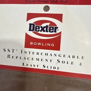 Vintage Dexter SST® INTERCHANGEABLE REPLACEMENT SOLE 2 LEAST SLIDE New